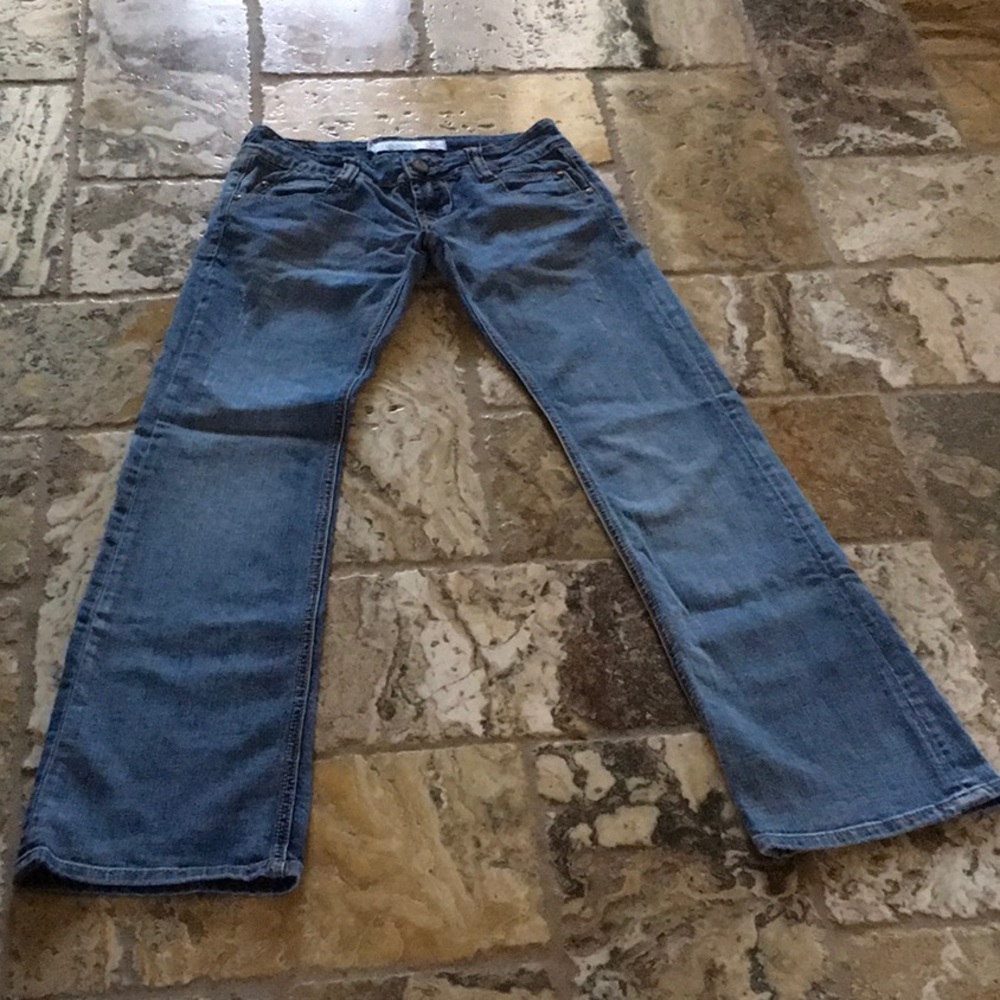 Used blue jeans pants